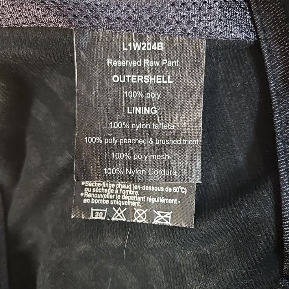 686 Snowboard Pants Mens Medium InfiDRY Reserved Raw 10,000 MM Waterproof Gray - Picture 12 of 13